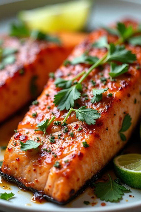 chipotle lime grilled salmon
