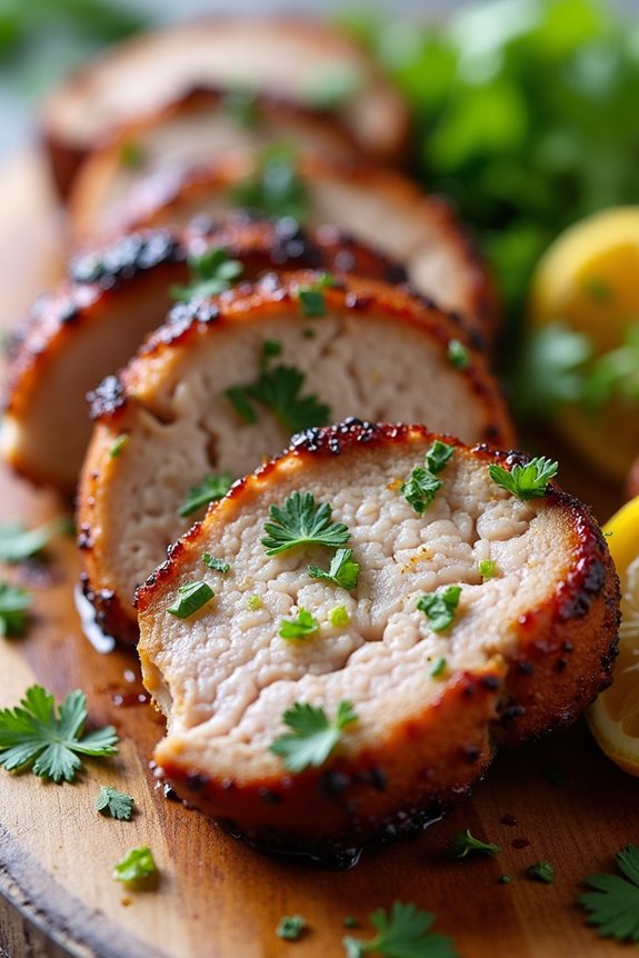 cilantro lime grilled pork