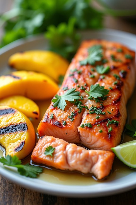 cilantro lime salmon delight