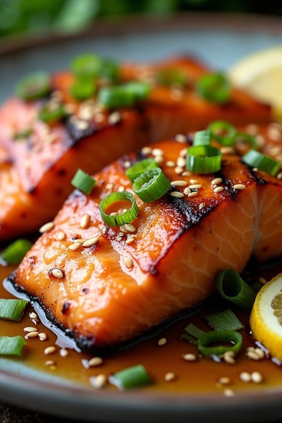citrus miso grilled salmon recipe