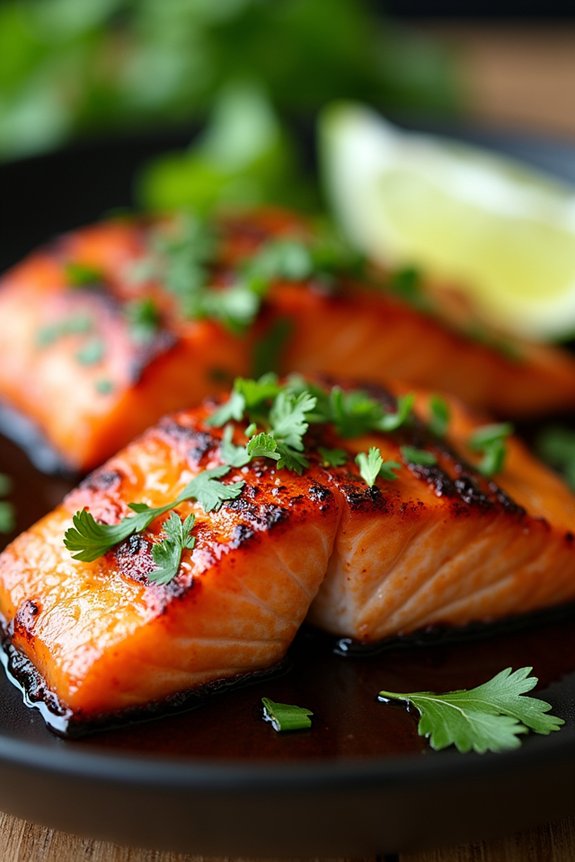 delicious thai chili salmon