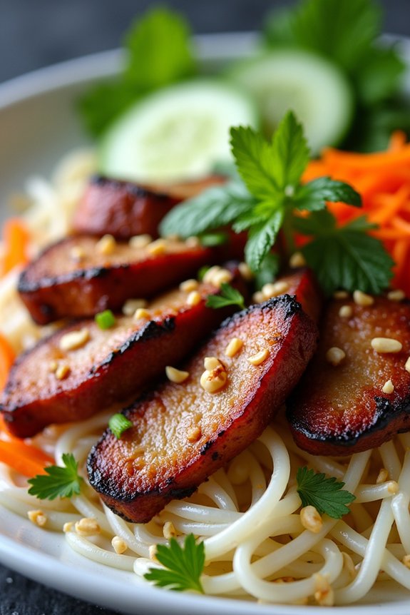 flavorful vietnamese grilled vermicelli