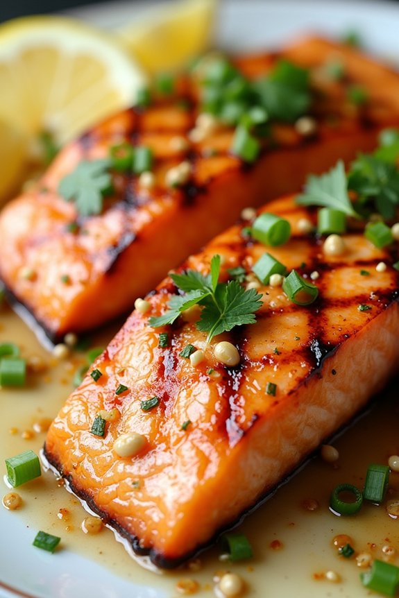 garlic butter salmon delight