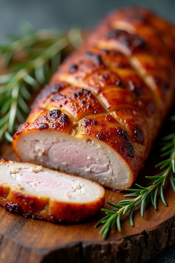 garlic rosemary pork belly