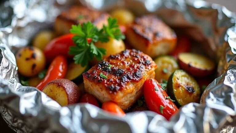 grilled pork and vegetables recipes
