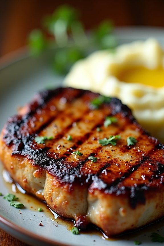 grilled pork chops recipe