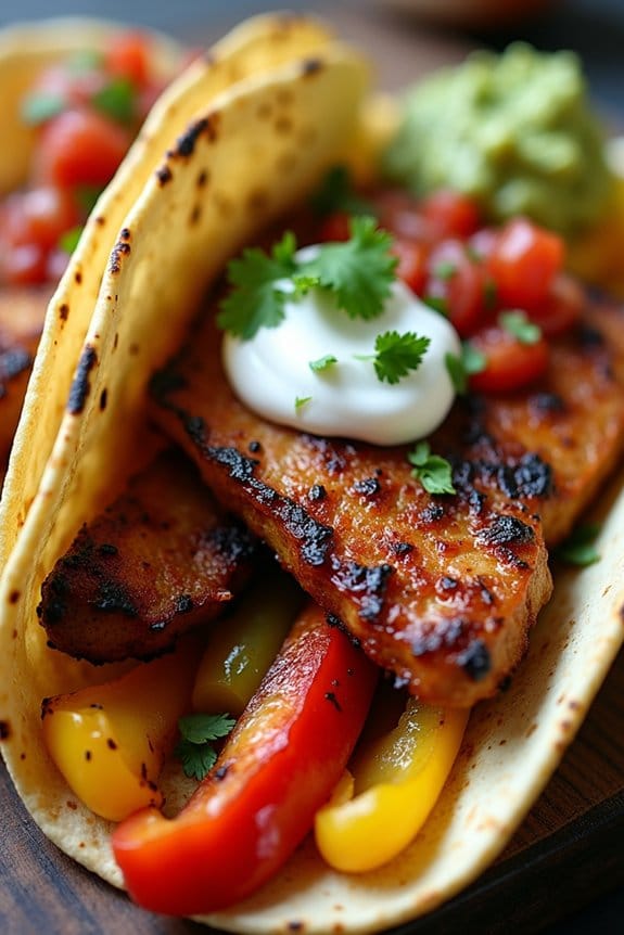 grilled pork fajitas recipe