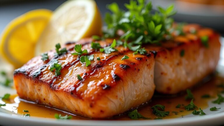 grilled salmon honey garlic recipes