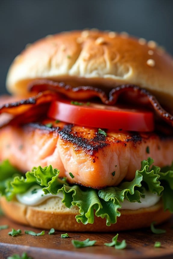 grilled salmon sandwich recipe