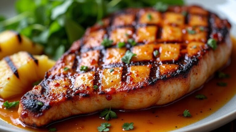 hawaiian grilled pork chop recipes