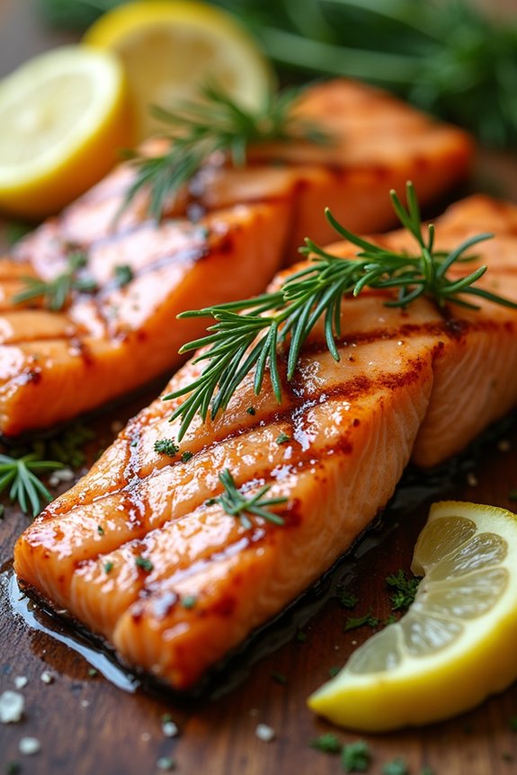 honey lemon dill salmon