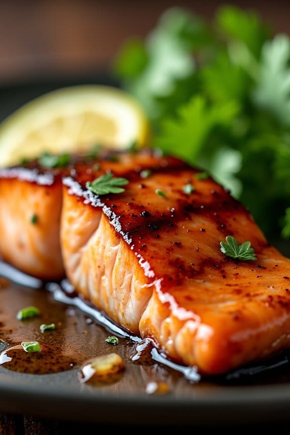 honey soy glazed salmon recipe