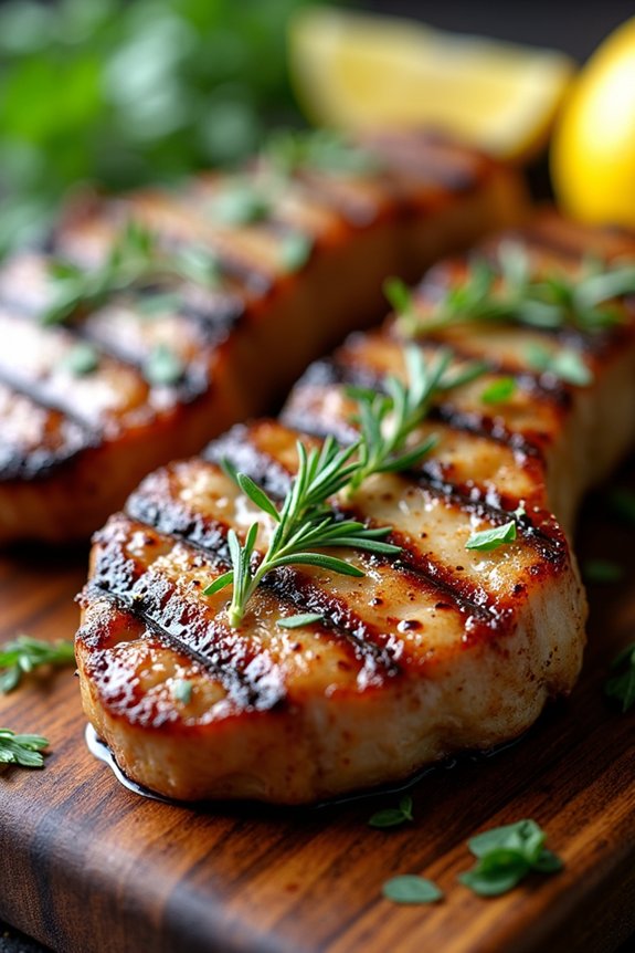 italian herb pork steaks