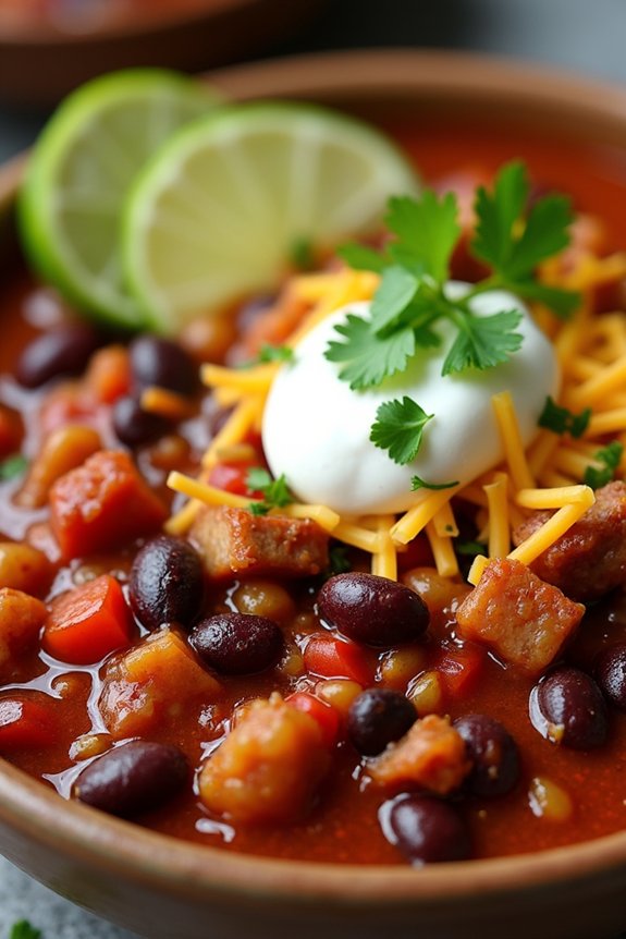 leftover pork chili recipe