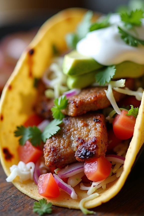 leftover pork chop tacos