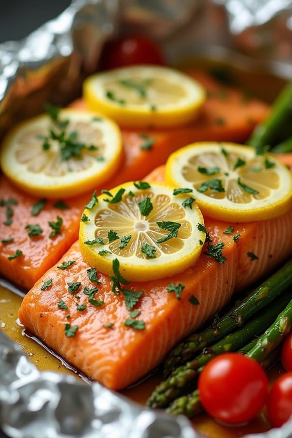 lemon garlic butter salmon