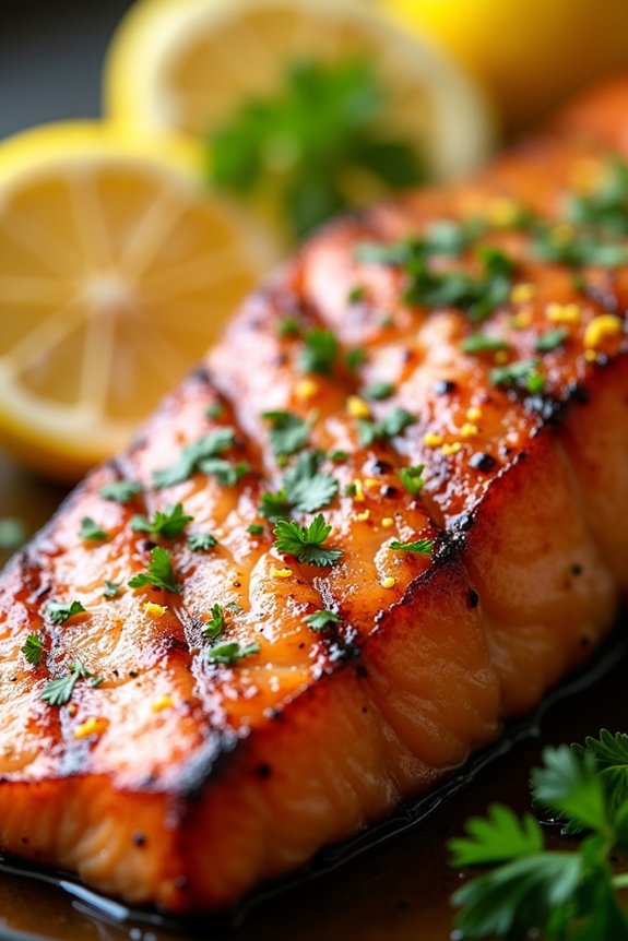 lemon garlic butter salmon recipe