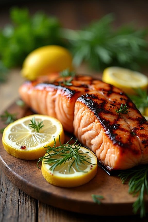 lemon herb grilled salmon recipe