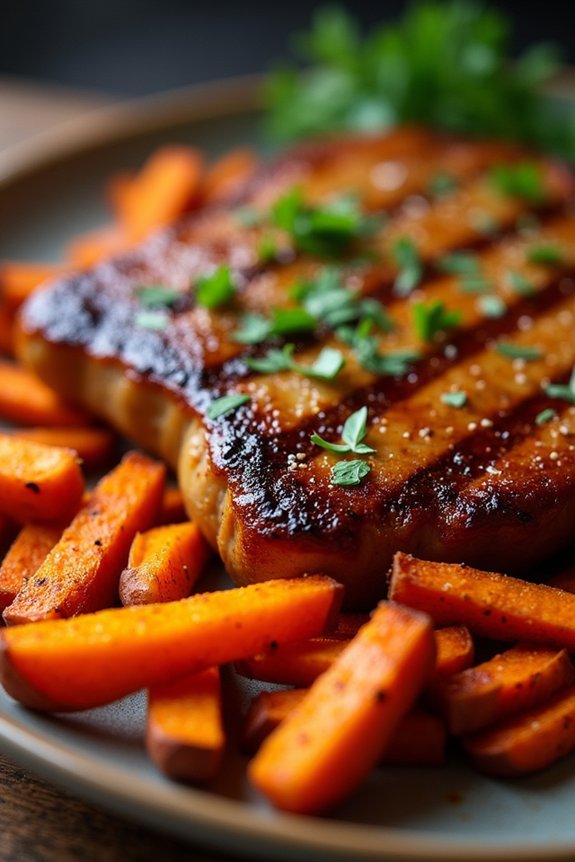 maple dijon pork chops recipe