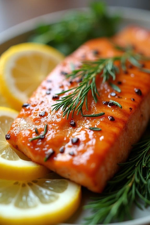 maple dijon salmon delight