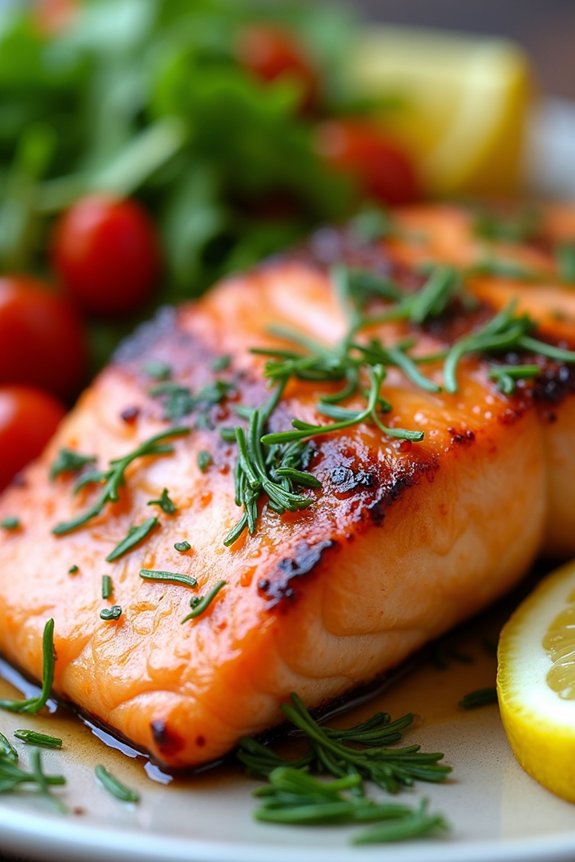 maple glazed grilled salmon recipe