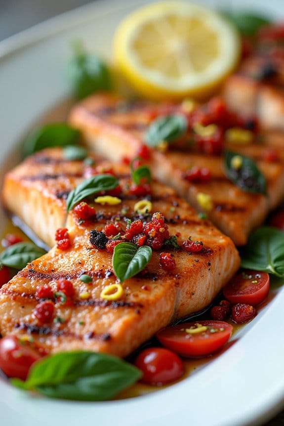 mediterranean grilled salmon recipe