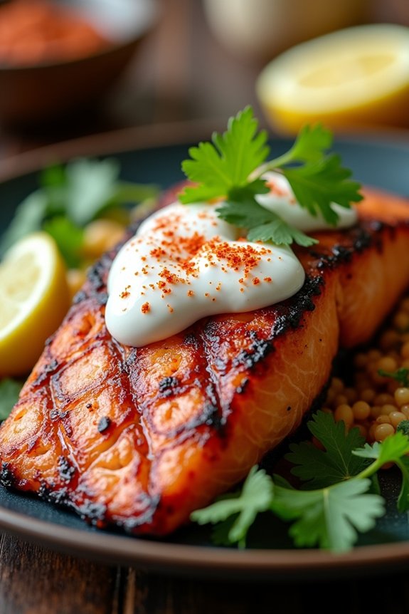 moroccan spiced salmon delight