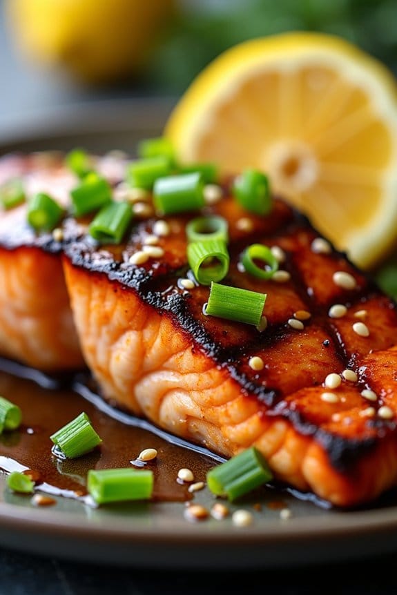 savory ginger soy glaze
