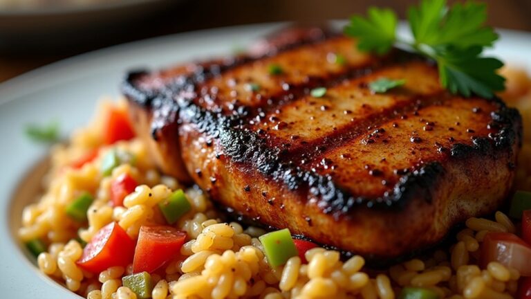 savory pork and rice recipes