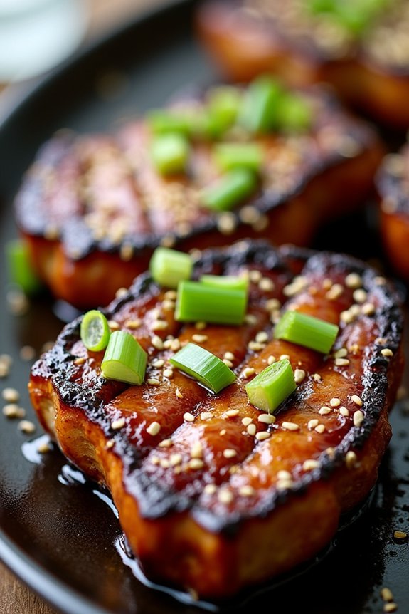 savory teriyaki ginger marinade