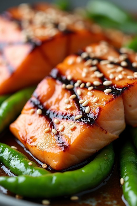 sesame ginger salmon recipe