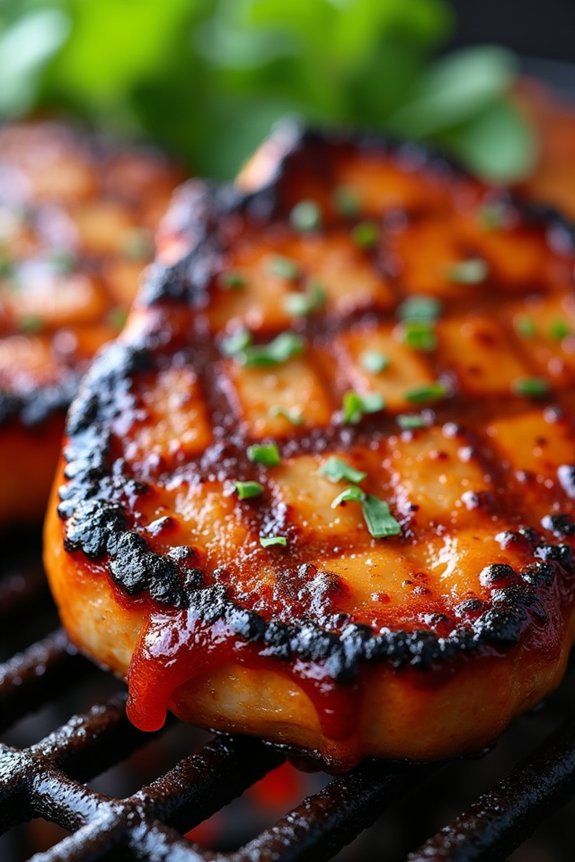 smoky barbecue pork chop marinade