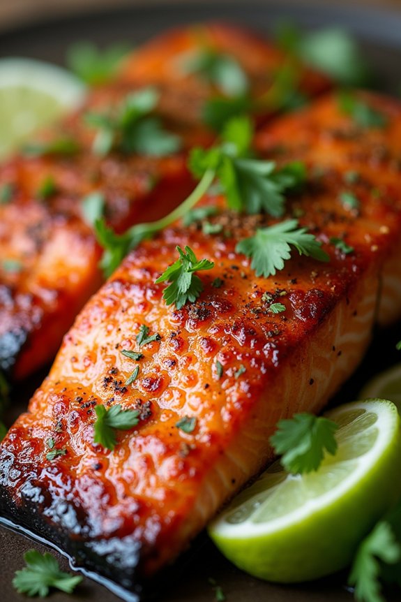 smoky chipotle lime salmon