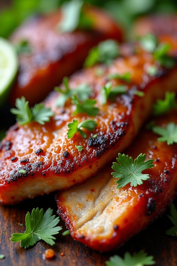 smoky spicy tender pork belly