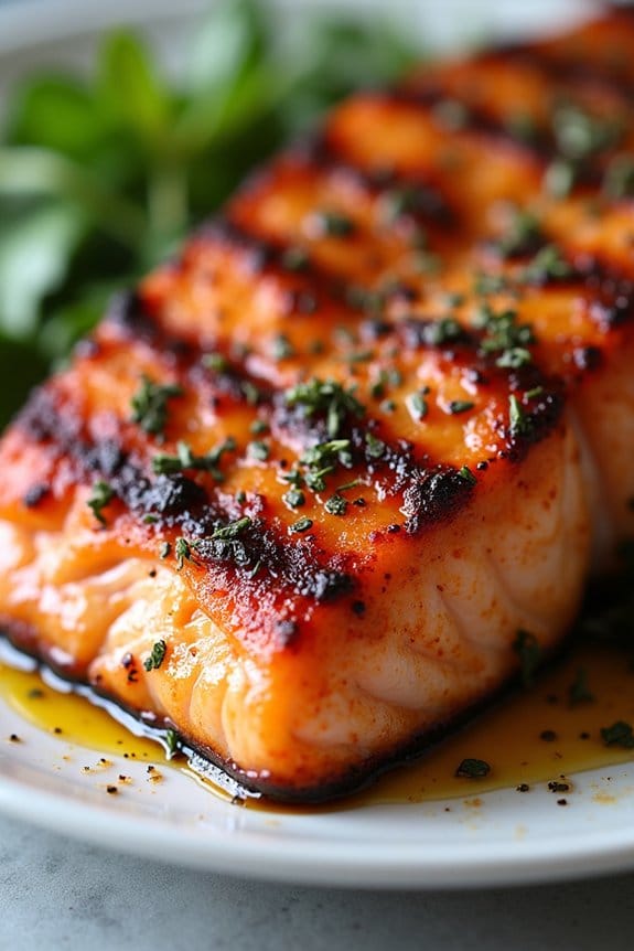 spicy cajun grilled salmon
