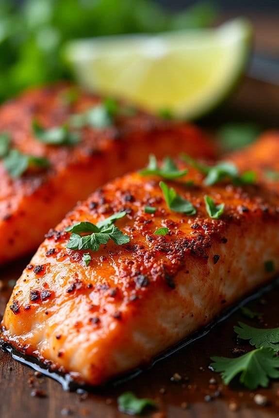 spicy citrus salmon dry rub