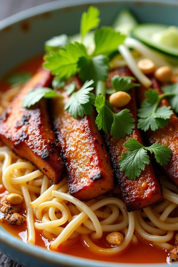 spicy grilled pork vermicelli