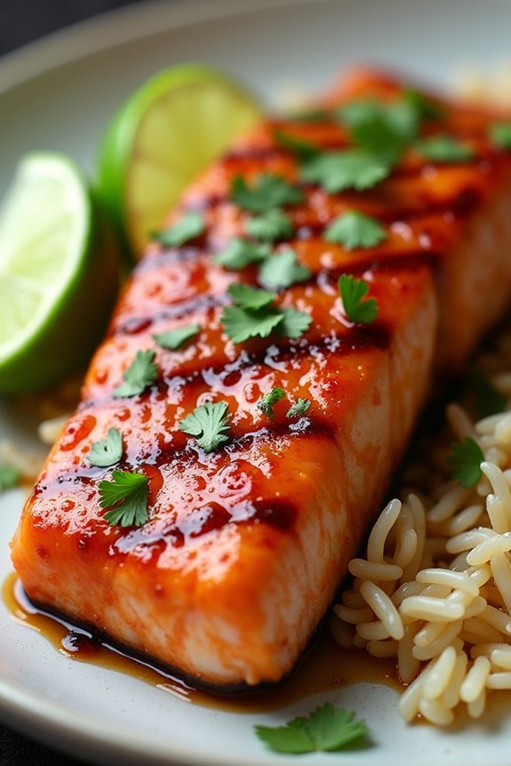 spicy grilled salmon recipe