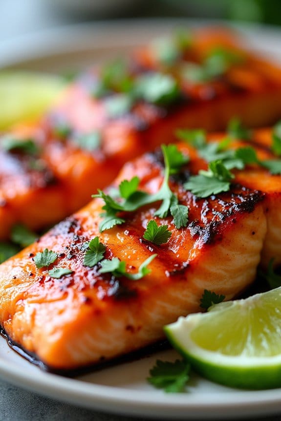 spicy grilled salmon recipe
