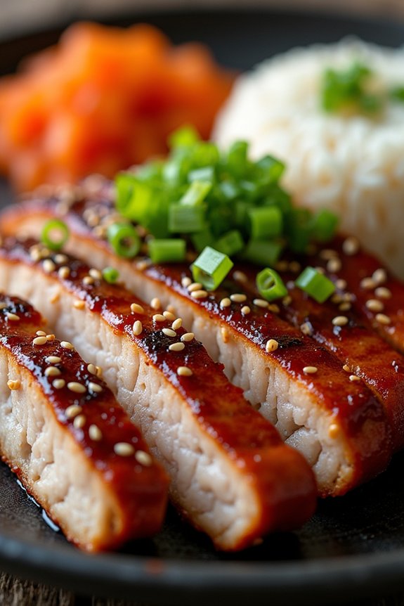 spicy korean grilled pork