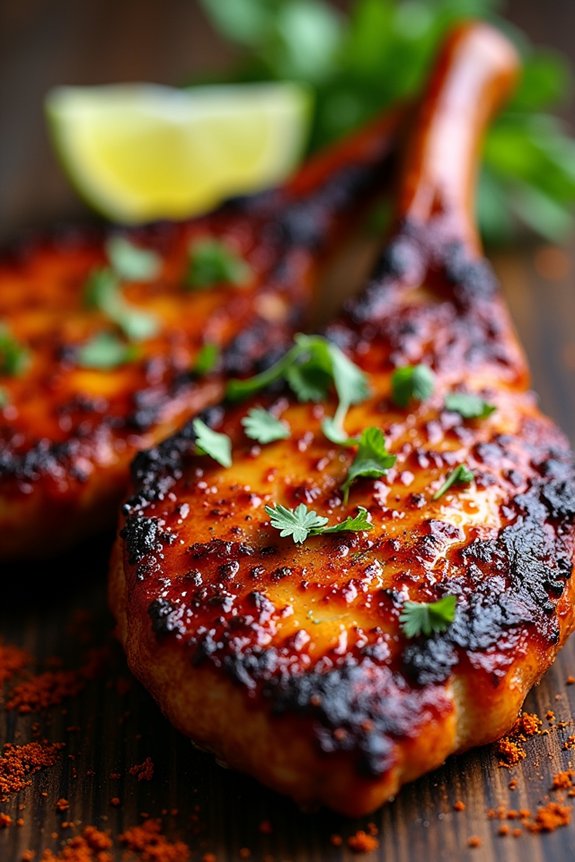 spicy marinated grilled pork