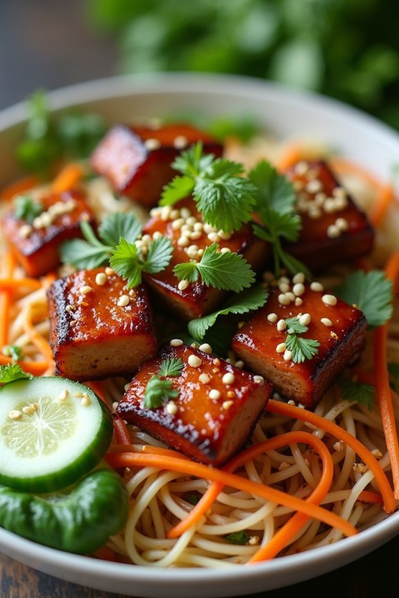 sriracha honey glazed pork