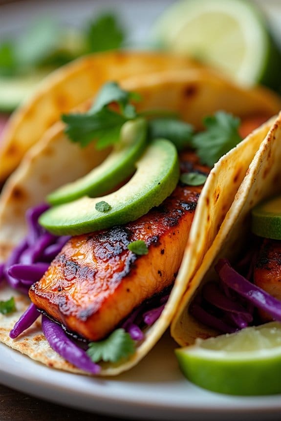 sweet and savory tacos