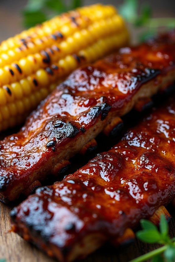 sweet and spicy ribs