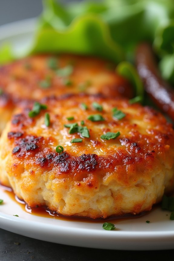 sweet and spicy salmon cakes