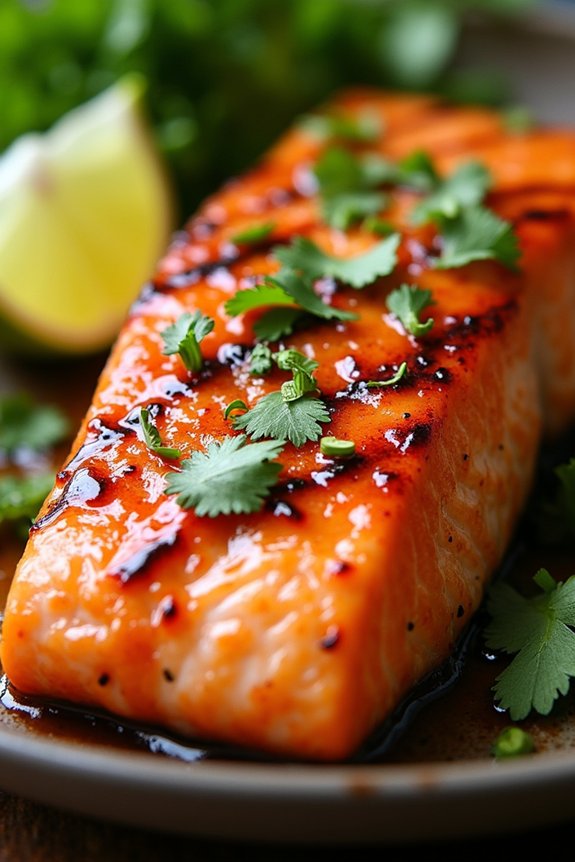 sweet and spicy salmon delight