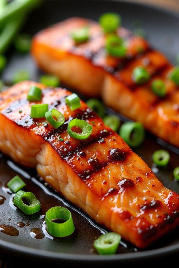 sweet and spicy salmon recipe