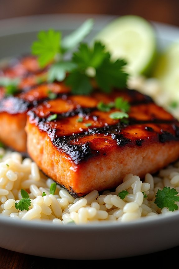 sweet chili salmon delight