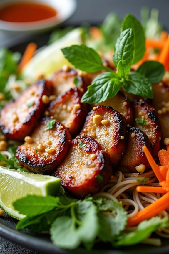 tamarind marinated grilled pork