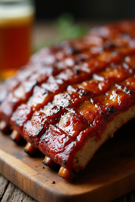tangy mustard bbq ribs